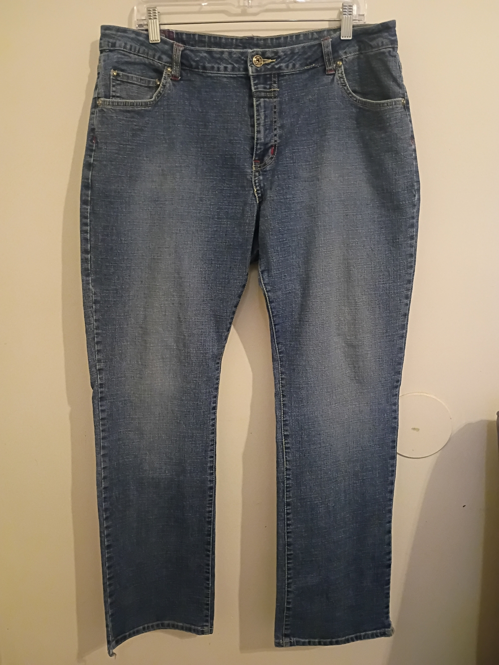 VTG Marithe Francois Girbaud Women's Y2K Straight-Leg Blue Jeans Sz 38